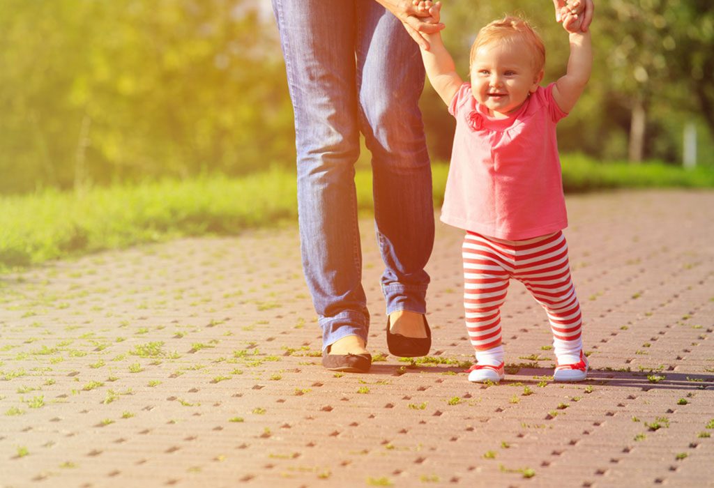 how to make baby walk independently