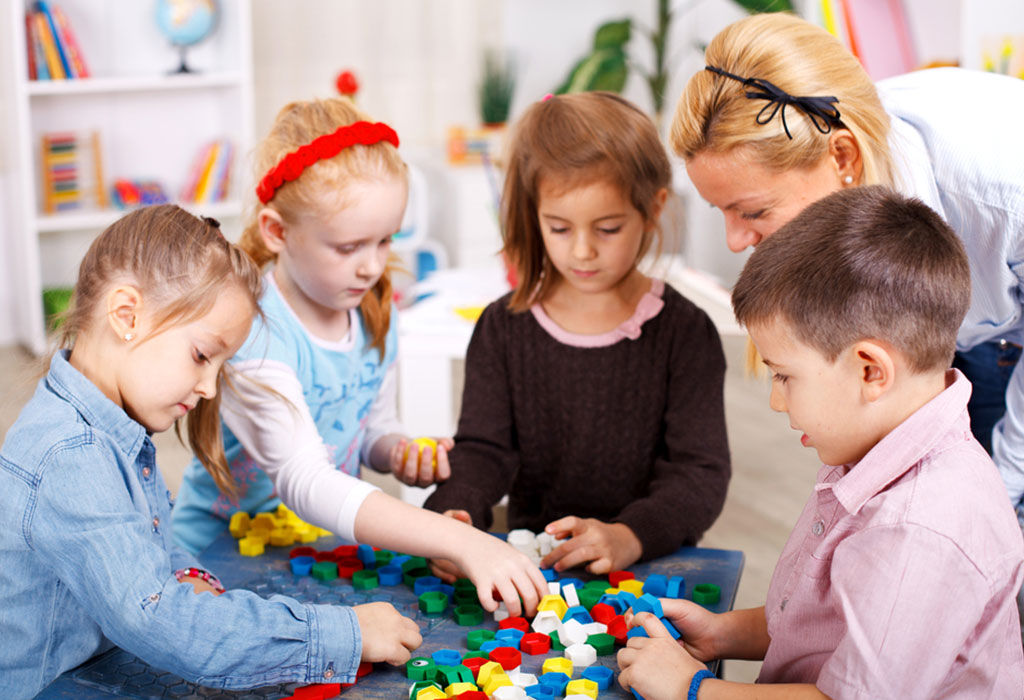 child playing games