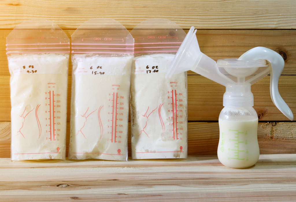 how to store breast milk in bottle