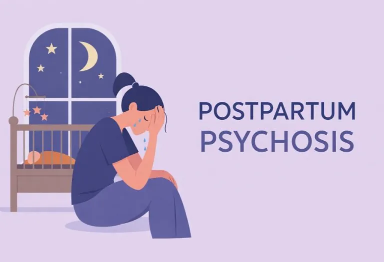 Postpartum Psychosis: What It Is, Symptoms, Causes, & Treatment