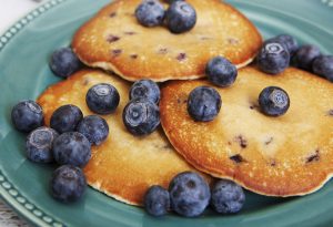 Blueberry pancake