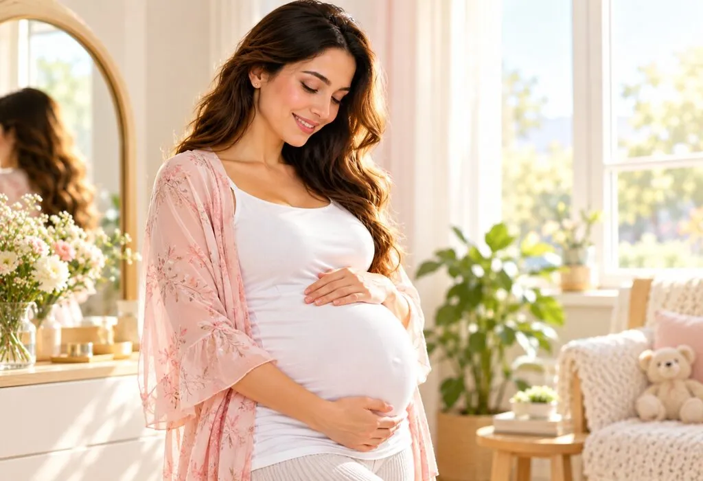 Pregnancy Glow: What It Is, Causes & When It Starts Pregnancy Glow: What It Is, Causes & When It Starts