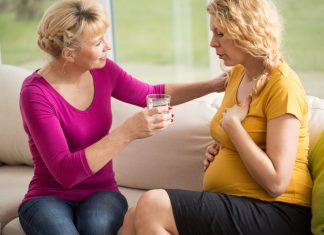 গর্ভাবস্থায় বুকে ব্যথা