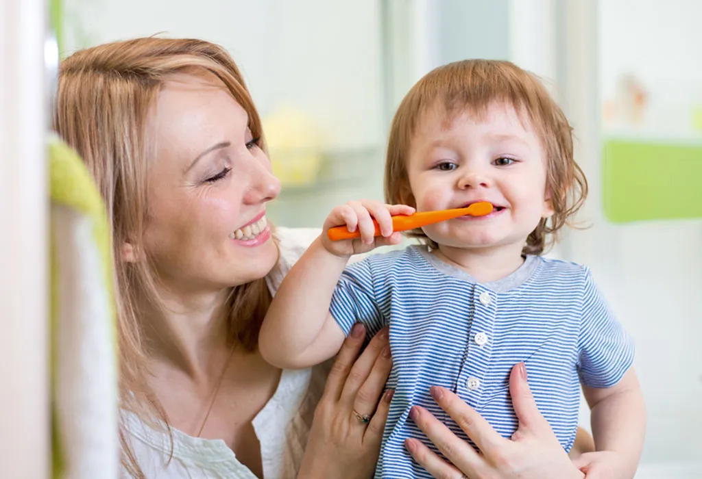 How to brush your child's teeth?