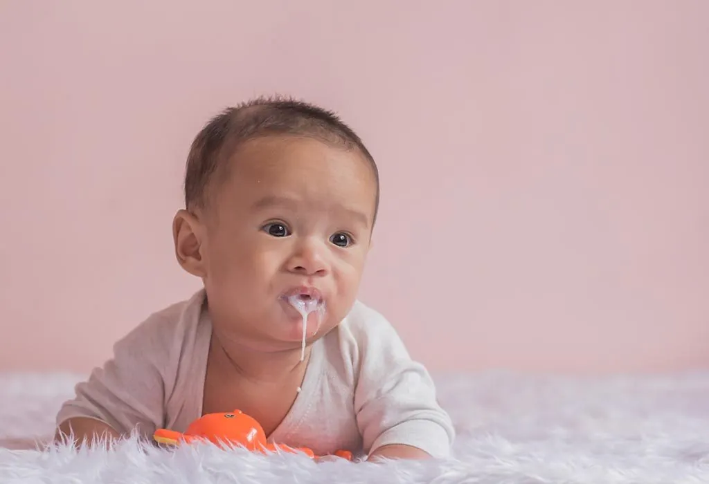 Baby throwing up deals alot after eating