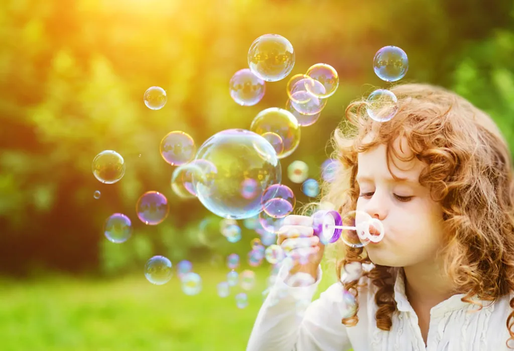 Make Multi-Coloured Bubbles