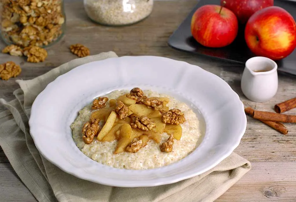 Barley Apple Porridge