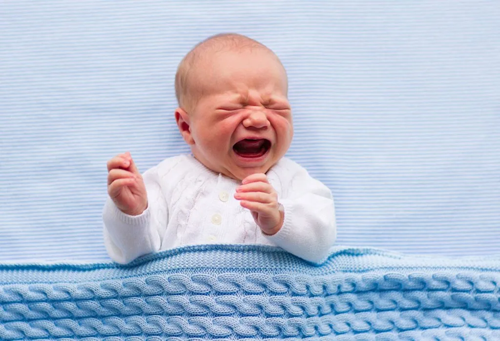 6 week old store baby crying uncontrollably