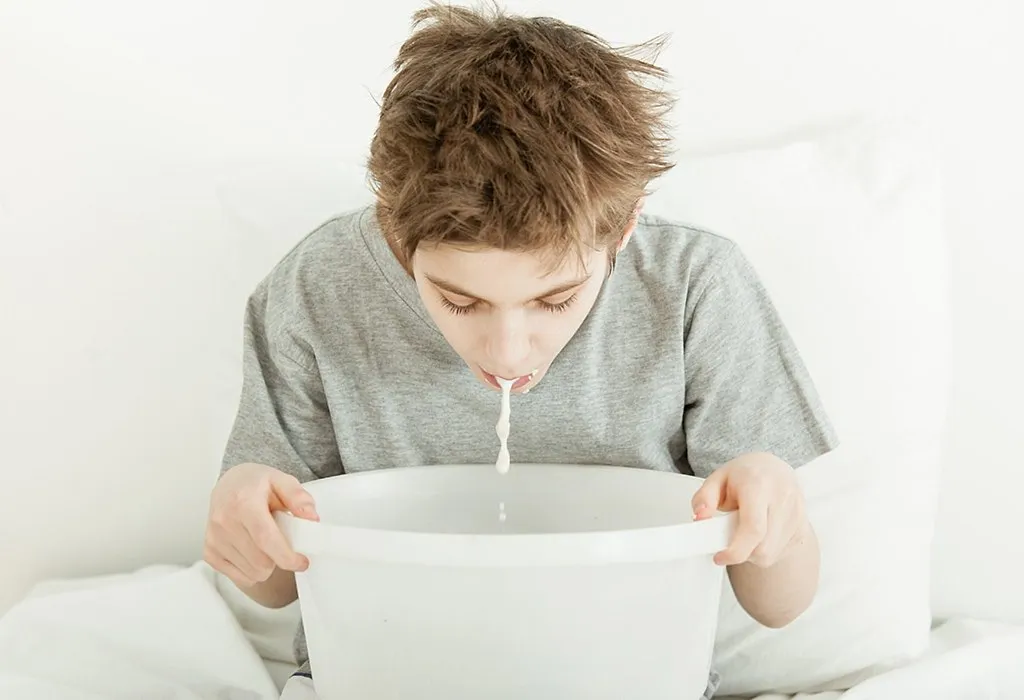 Vomiting in Kids – Types, Causes & Treatment