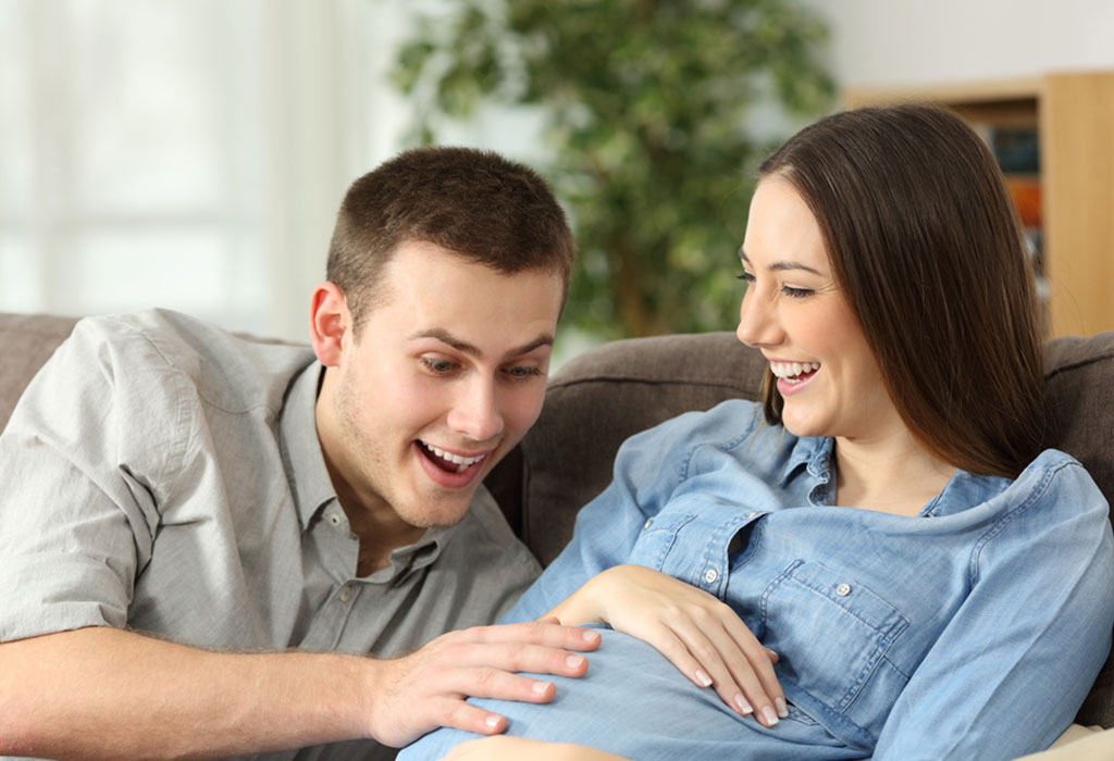 YOUR PARTNER WON'T FEEL THE MOVES UNTIL LATE 2ND TRIMESTER