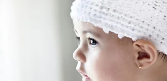 Baby drooling