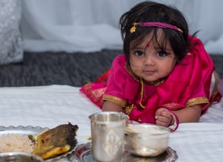 अन्नप्राशन संस्कार – क्या है, महत्व, विधि, व्यंजन व टिप्स अन्नप्राशन संस्कार