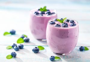 Blueberry smoothie