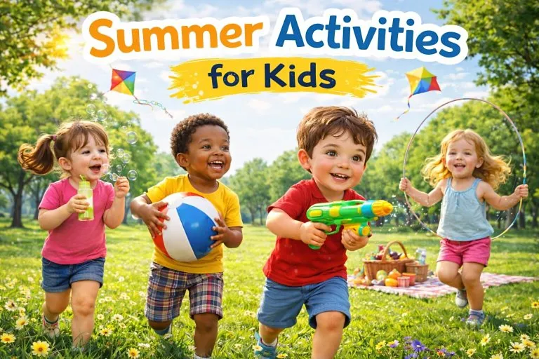 40+ Summer Activities for Kids to Stay Cool and Creative