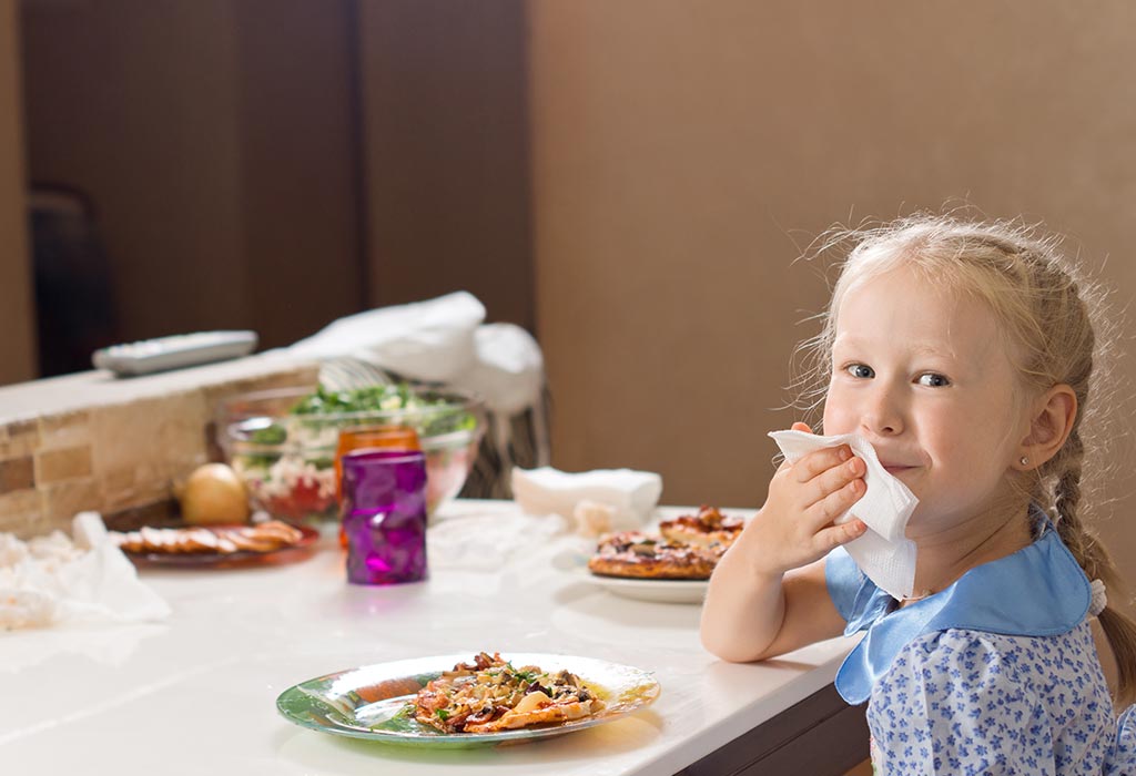 Table manners for kids