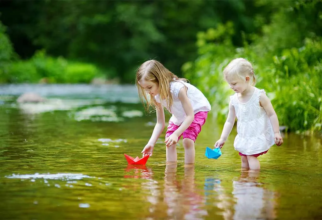 Paper Boat Racing