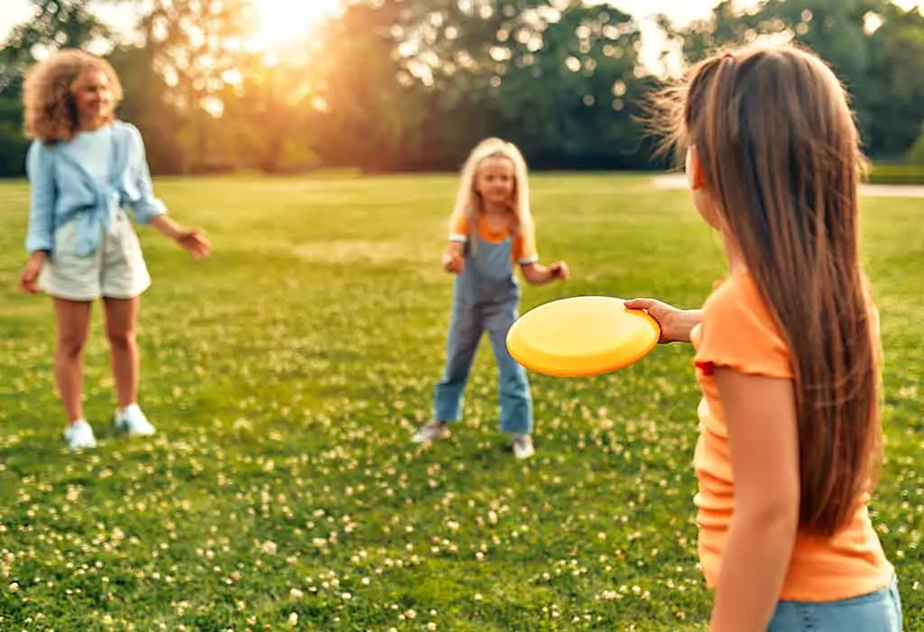 Frisbee Throwing