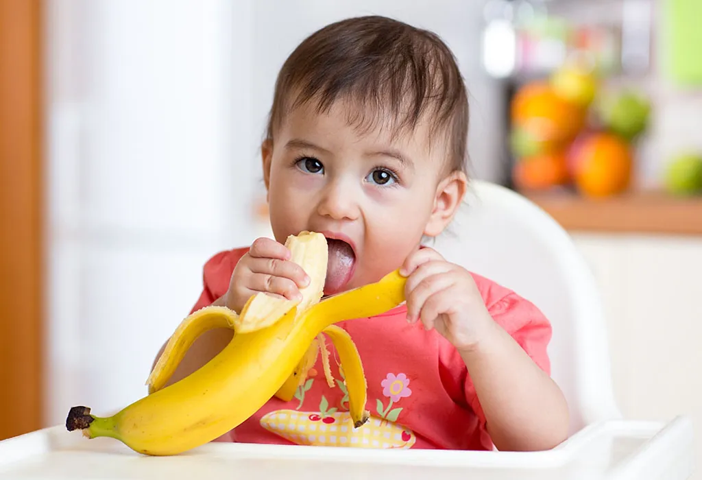 Banana Baby Food with Pitaya  Stage 2 Banana Puree For Your Baby