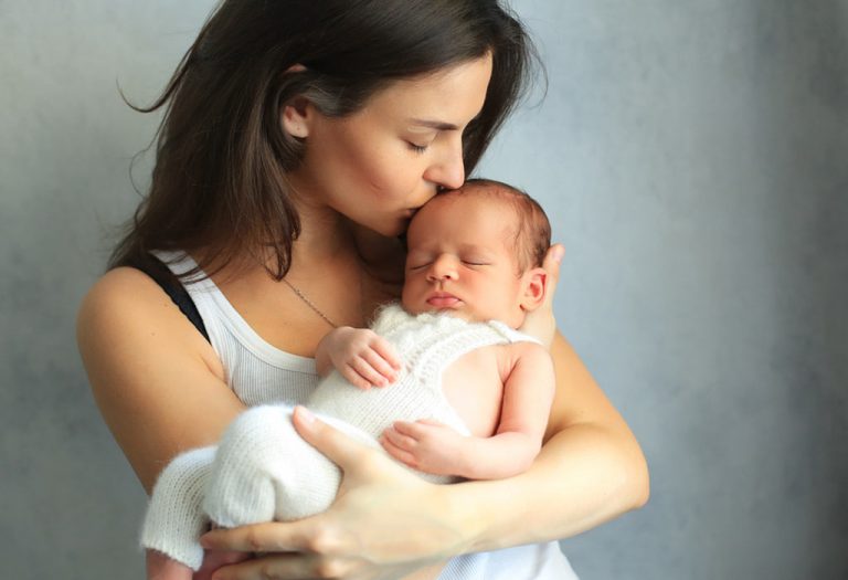 Kissing a Baby - Is It Harmful for Your Child?