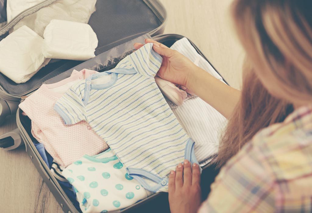 list of things to pack for baby delivery