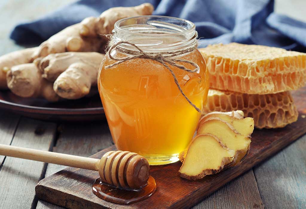 ginger juice and honey