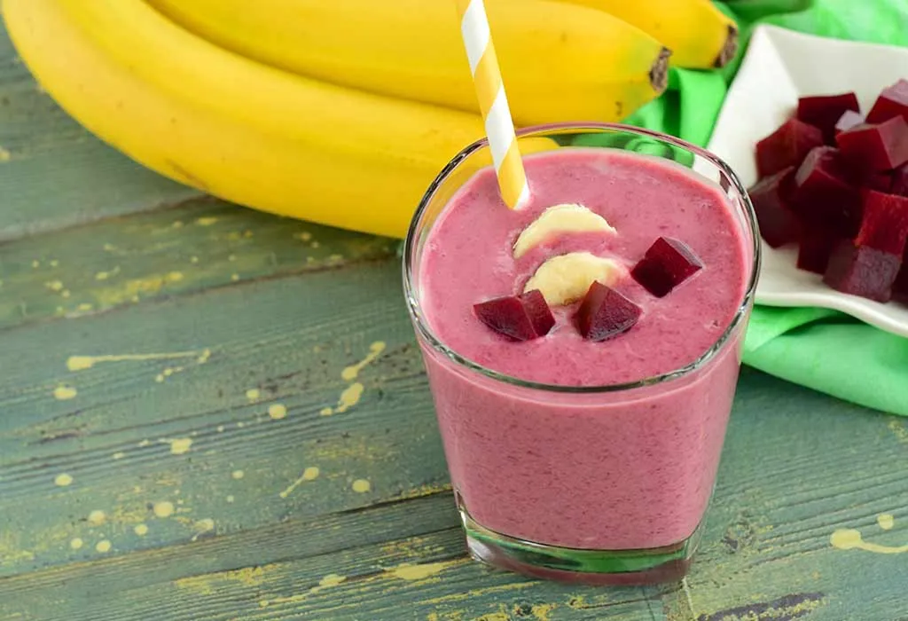 Beetroot and Banana Smoothie