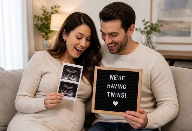 16 Twin Pregnancy Announcement Ideas to Share Your Double Joy