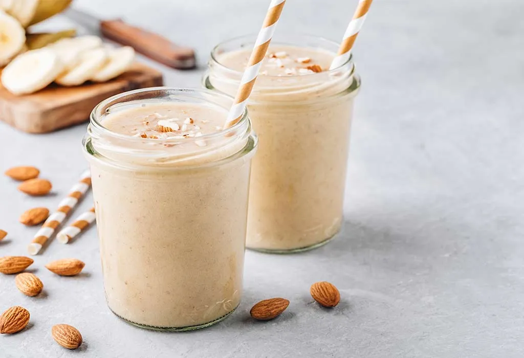  Almond Banana Smoothie 