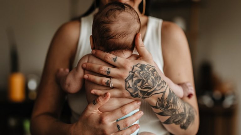 Getting a Tattoo While Breastfeeding - Is It Safe?