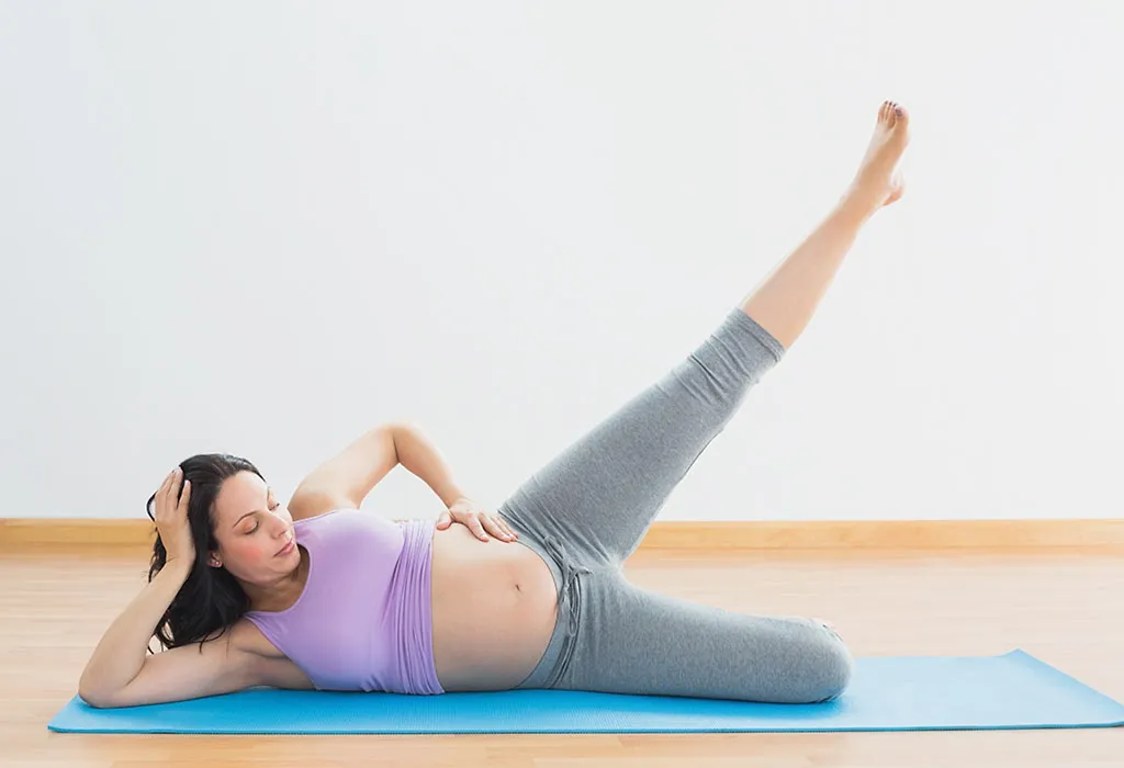 Side-Lying Hip Bridge 