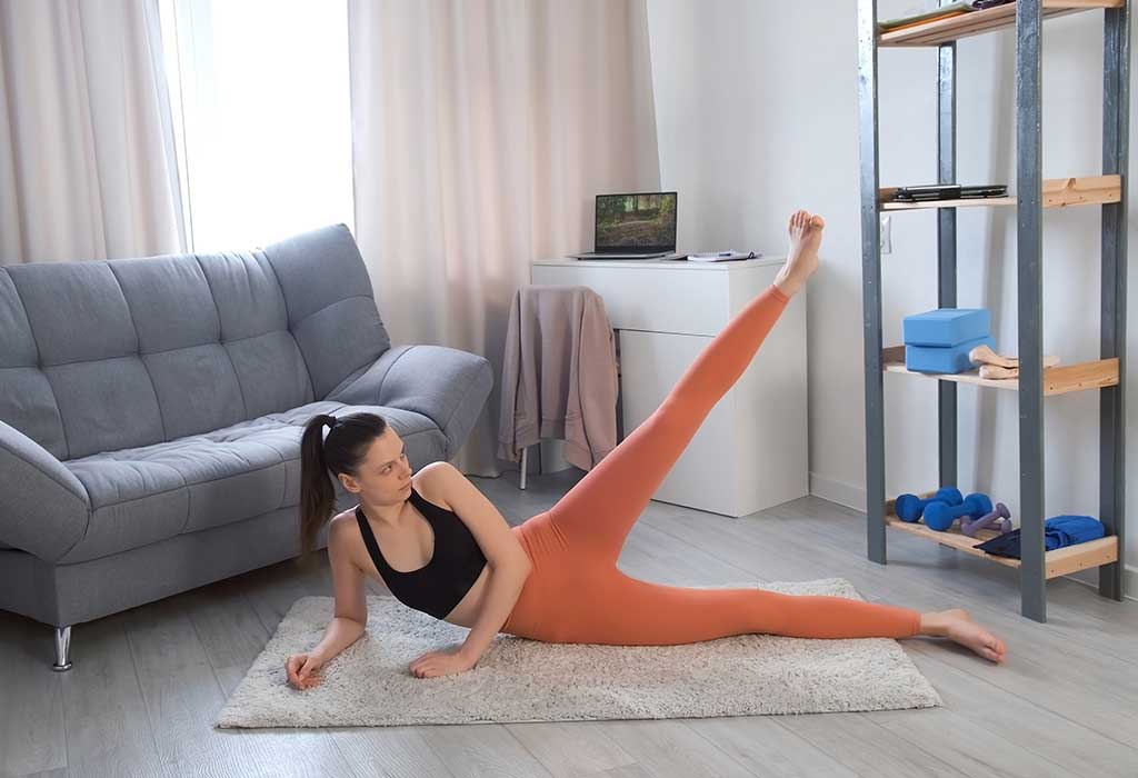 Side-Lying Leg Lifts Side-Lying Leg Lifts