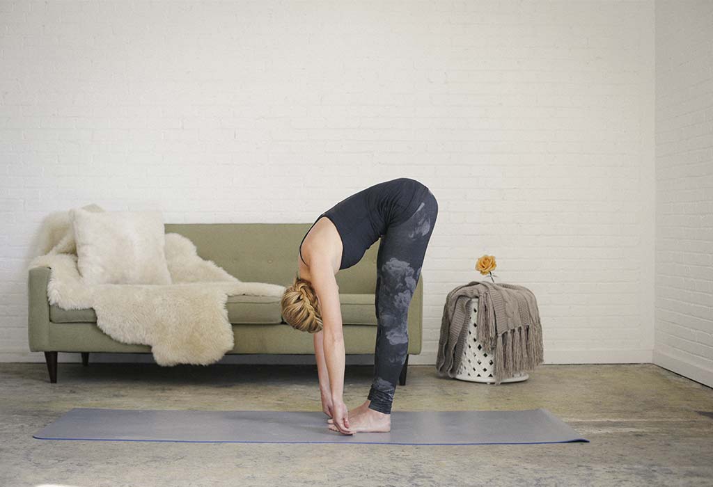 Standing Toe Touch Standing Toe Touch