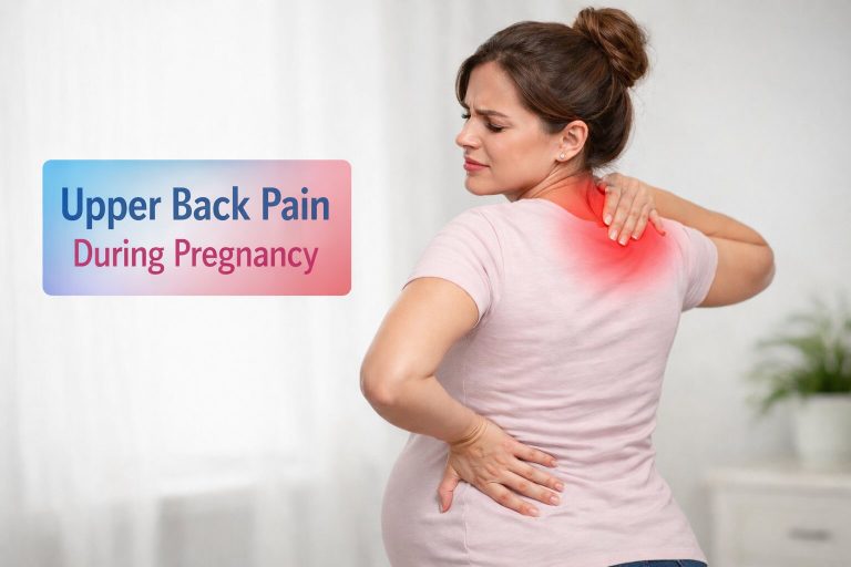 Upper Back Pain During Pregnancy - Causes & How to Relieve It