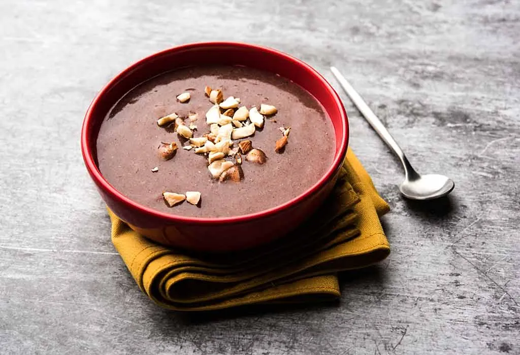 Ragi Porridge Using Ragi Flour Recipe