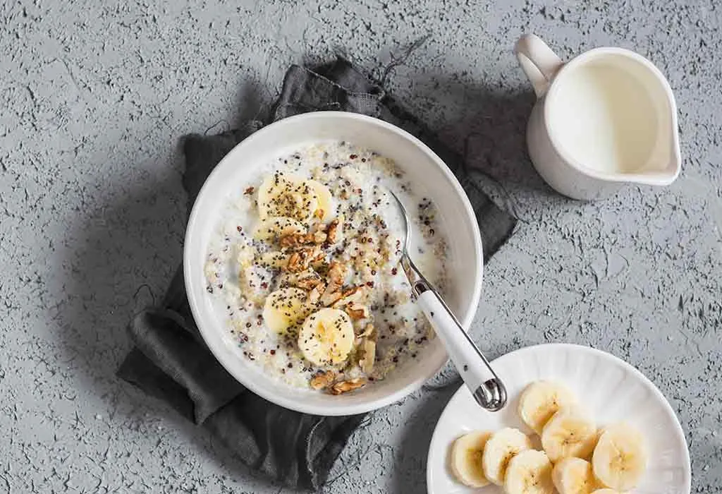 Quinoa and Banana Porridge Recipe