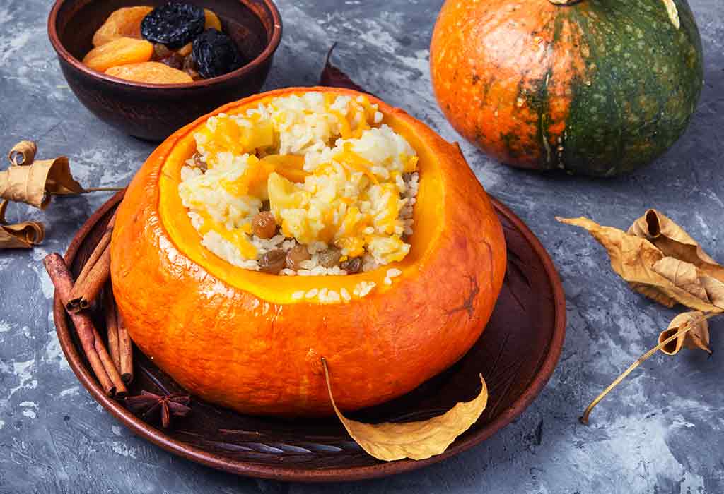 Pumpkin and Rice Porridge Recipe
