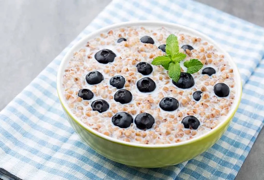 Buckwheat and Blueberry Porridge Recipe