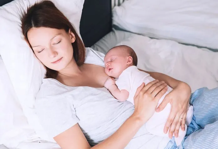 How to Sleep After Cesarean Delivery