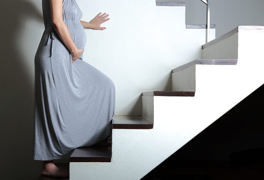 can you walk up stairs after giving birth