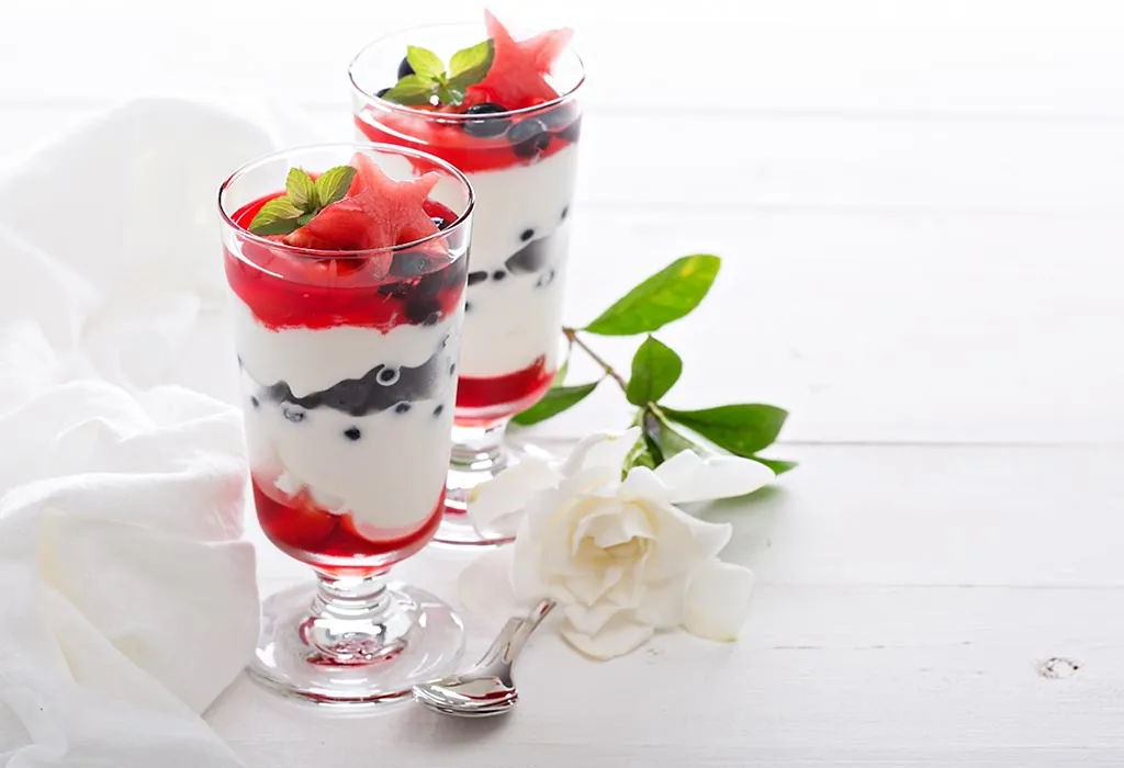 Watermelon and Yogurt Parfait