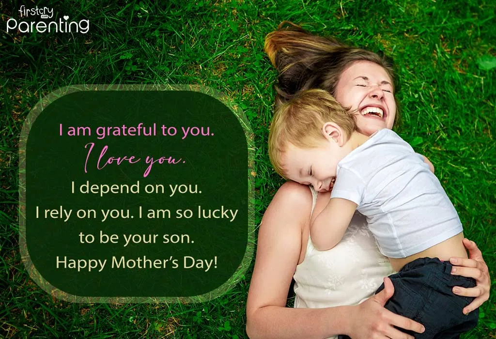 Mother’s Day Wishes From a Son