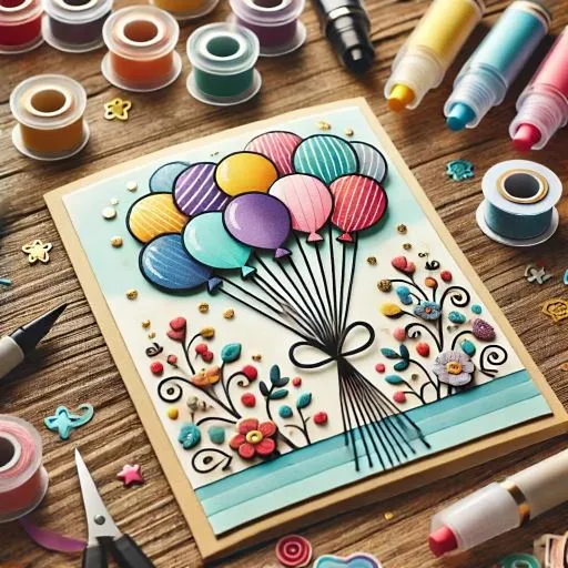 Balloon Card