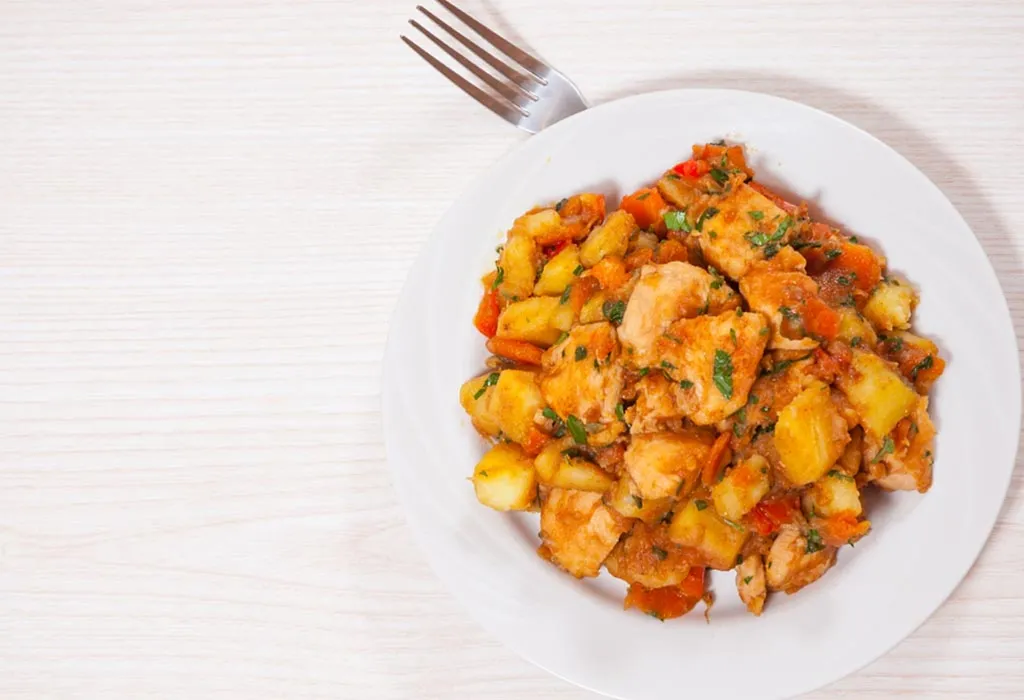 Simple Spiced Potato Curry