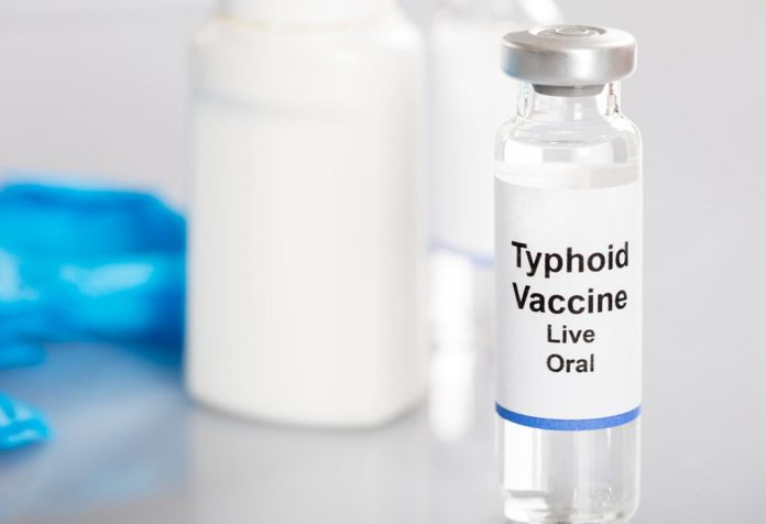 side effect of typhoid vaccination