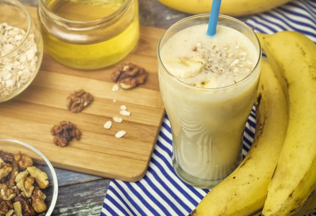 Banana Walnut Milkshake