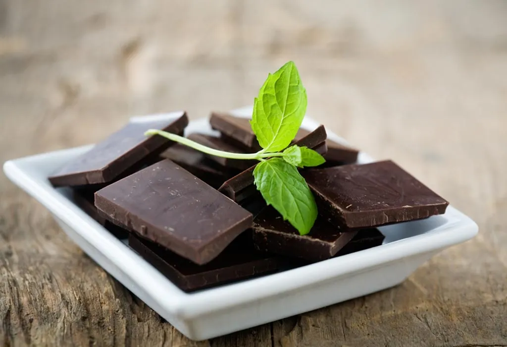 Chocolate Peppermint Slice