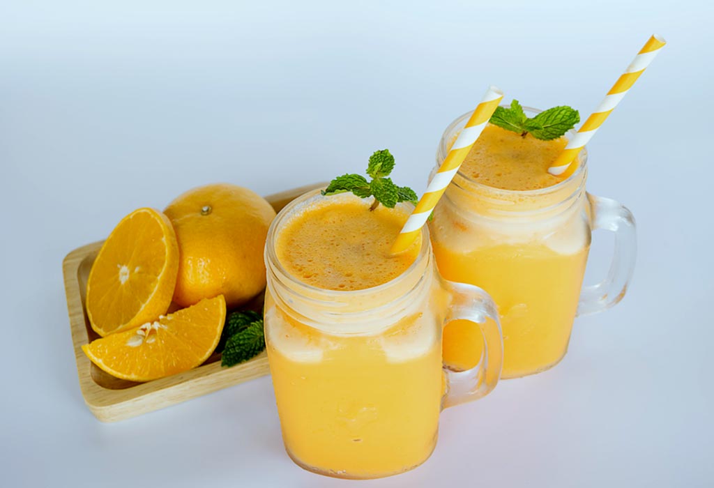 YOGHURT WITH ORANGES