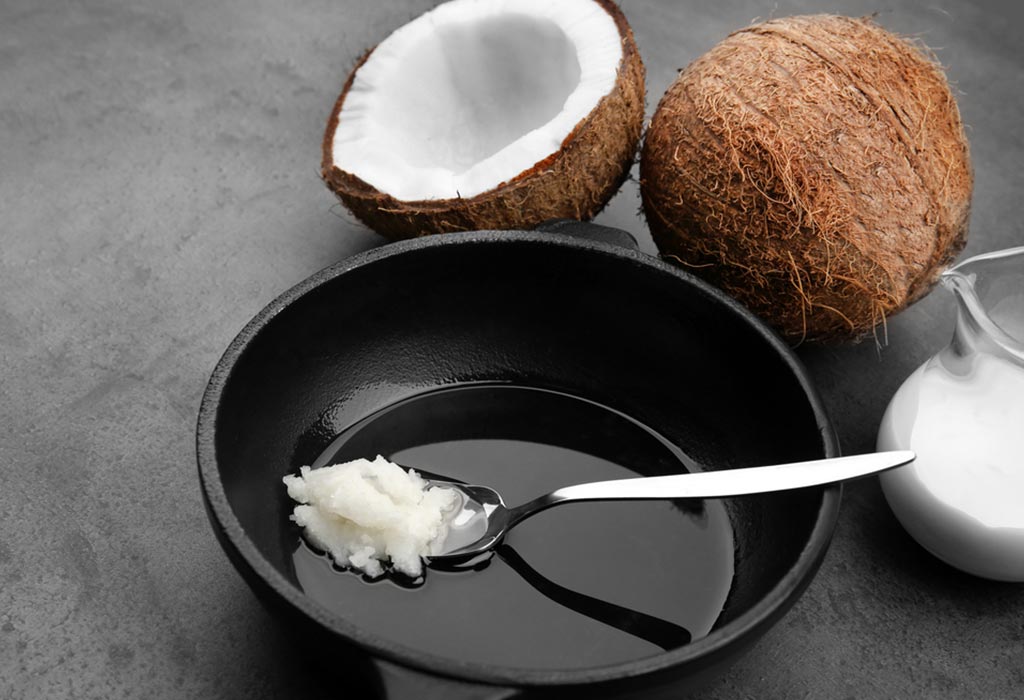 Using Coconut Oil While Cooking Food for Baby
