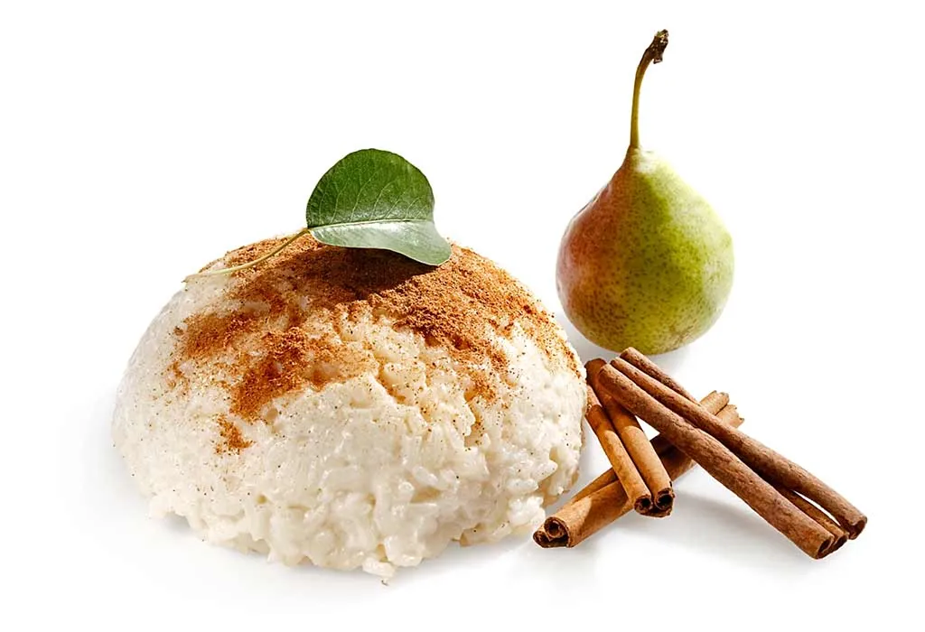 Sweet Pears and Cinnamon Rice Mash