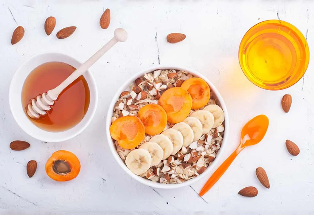 Banana and Apricot Porridge